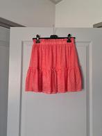 Prachtig rokje van Flamant Rose, maat M. Koraal met goud., Kleding | Dames, Rokken, Maat 38/40 (M), Overige kleuren, Zo goed als nieuw