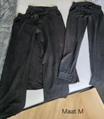 3 zwarte joggingbroeken. osaga. maat m., Verzenden, Gedragen, Zwart, Lang