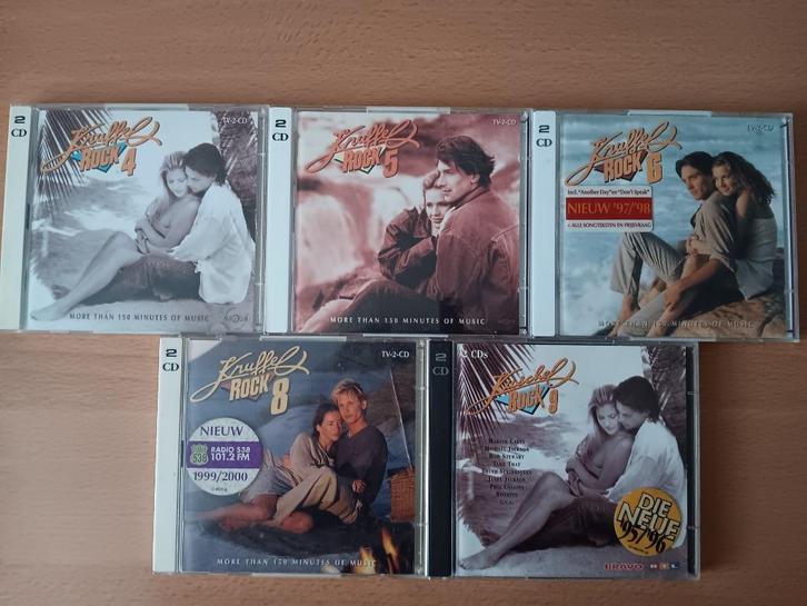 5 mooie originele dubbel CD's Knuffel Rock, Cd's en Dvd's, Cd's | Pop, Gebruikt, 2000 tot heden, Ophalen of Verzenden