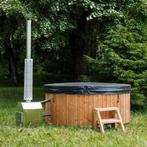 MEGA AANBIEDING Complete hottub set houtgestookt, Ophalen of Verzenden, Nieuw, Trap