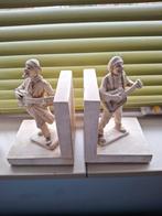 Antieke boekensteunen muziek figuren steen marmeren?, Ophalen