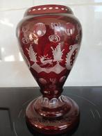 Oude Boheemse Vaas - 20.5cm, Ophalen of Verzenden