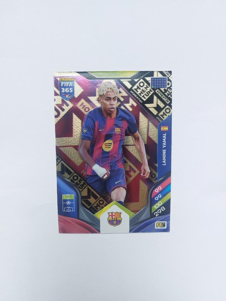 LAMINE YAMAL FIFA KAART MOMENTUM, Hobby en Vrije tijd, Stickers en Plaatjes, Ophalen, Plaatje