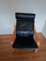 Ikea Poang Stoel - Relaxfauteuil, Gebruikt, Ophalen of Verzenden, 50 tot 75 cm, Hout