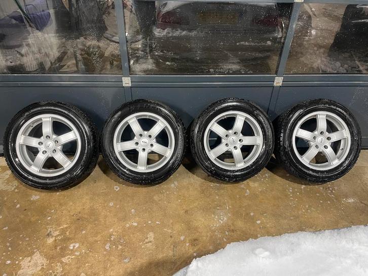 Winterset velgen, Auto-onderdelen, Banden en Velgen, Banden en Velgen, Winterbanden, 16 inch, 205 mm, Personenwagen, Ophalen of Verzenden