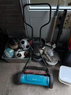 Gardena hand grasmaaier met opvangbak, Tuin en Terras, Grasmaaiers, Ophalen, Gebruikt, Handgrasmaaier, Opvangbak