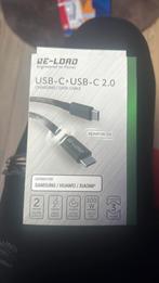 USB-C > USB-c 2.0, Ophalen of Verzenden, Zo goed als nieuw