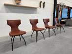4 Nieuw Leolux Callas eetkamerstoel Senso Rust Design stoel, Leolux, Nieuw, Ophalen of Verzenden, Vier