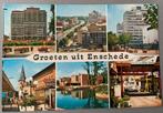 Enschede, Verzamelen, Ansichtkaarten | Nederland, Ophalen of Verzenden, 1940 tot 1960, Ongelopen, Overijssel