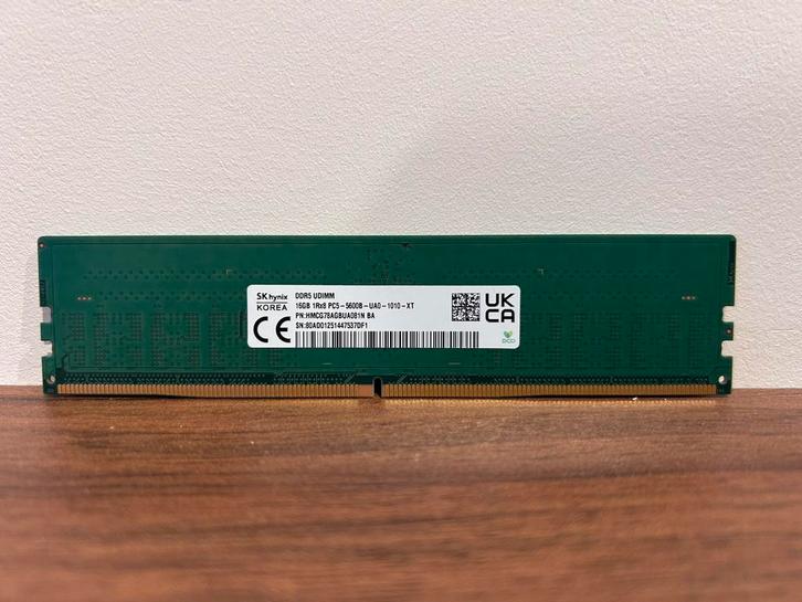 32 GB DDR5 5600 MHZ, Computers en Software, RAM geheugen, Zo goed als nieuw, Desktop, 32 GB, DDR5, Ophalen