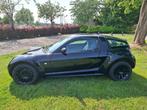 Smart 2004 Zwart, Auto's, Smart, Automaat, 82 pk, Roadster, Zwart