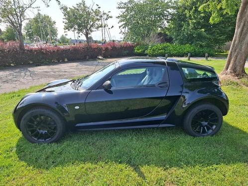 Smart 2004 Zwart, Auto's, Smart, Particulier, Roadster, ABS, Airbags, Centrale vergrendeling, Elektrische achterklep, Elektrische buitenspiegels