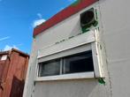 Bouwkeet  unit t.b.v wc urinoir met spoelbaken en boiler, Ophalen