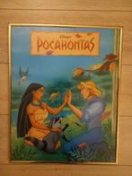 Mooie grote ingelijste prent van Pocahontas, Verzamelen, Ophalen of Verzenden, Plaatje of Poster, Zo goed als nieuw