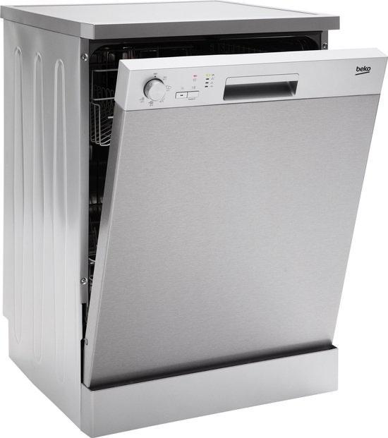 Beko DFN 05211 X Vaatwasser - Zilver, Witgoed en Apparatuur, Vaatwasmachines, Nieuw, Vrijstaand, 85 tot 90 cm, 60 cm of meer, 10 tot 14 liter