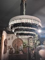 Hanglamp schijfjes met prachtig bewerkte rand, Ophalen of Verzenden