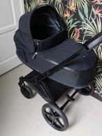 cybex priam zwart matt black + cloud z, Gebruikt, Ophalen of Verzenden, Verstelbare duwstang, Kinderwagen