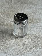 Glass Salt Shaker with silver 925, Antiek en Kunst, Antiek | Goud en Zilver, Verzenden
