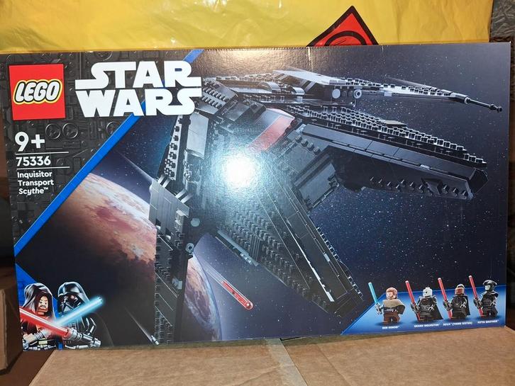 Star wars Lego 75336 transport inquisitor scythe, Kinderen en Baby's, Speelgoed | Duplo en Lego, Nieuw, Ophalen of Verzenden