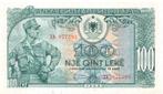 Albania 100 Leke 1949 Unc Replacement (ZA) pn 26ar, Ophalen, Overige landen, Los biljet