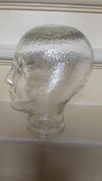 Vintage glazen hoofd, Verzamelen, Retro, Ophalen of Verzenden, Overige typen