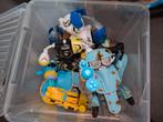 Bak vol speelgoed robots Bumblebee Transformers autobot, Kinderen en Baby's, Speelgoed | Actiefiguren, Ophalen of Verzenden, Zo goed als nieuw