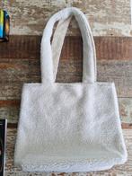 Tas van teddystof, gerecycled materiaal, Ophalen of Verzenden, Nieuw, Wit, Overige typen