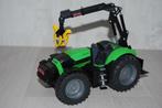 Siku Tractor Deutz Agroton X720 Bosbouw, Ophalen of Verzenden, Gebruikt, Tractor of Landbouw, SIKU