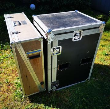2 stuks Stevige DJ Roadcase Flightcase Behuizingen en Koffer beschikbaar voor biedingen