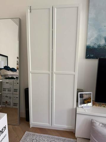 Ikea Billie bookcase with doors - White