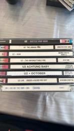 Setje van 8 cd’s van U2, Cd's en Dvd's, Cd's | Rock, Gebruikt, Ophalen of Verzenden, Poprock