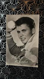 Peter Kraus Fotokaart Takken Utrecht No AX 4042, Ophalen of Verzenden, 1940 tot 1960, Ongelopen, Sterren en Beroemdheden