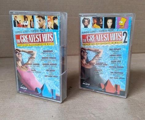 2 muziek verzamel cassette The Greatest Hits Magnum 1 en 2, Cd's en Dvd's, Cassettebandjes, Gebruikt, Origineel, Rock en Metal