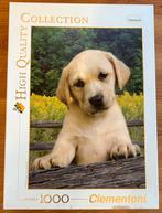 Clementoni Puzzel Cute Puppy van 1000 stuks, Ophalen of Verzenden, 500 t/m 1500 stukjes, Gebruikt, Legpuzzel