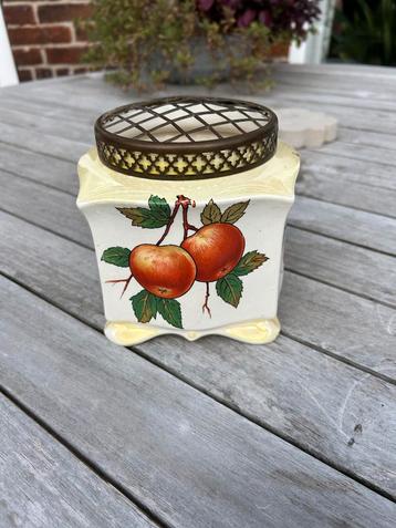 Mason's Ironstone Rozenvaas - Fruitdecor, ca. 1930 beschikbaar voor biedingen