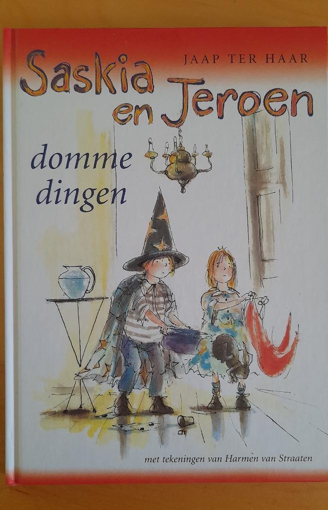 Jaap ter Haar - Saskia en Jeroen domme dingen (AVI8), Boeken, Kinderboeken | Jeugd | onder 10 jaar, Gelezen, Fictie algemeen, Ophalen of Verzenden