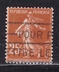 3027 - Frankrijk michel 215 gestempeld , Zaaister, Verzenden, Gestempeld