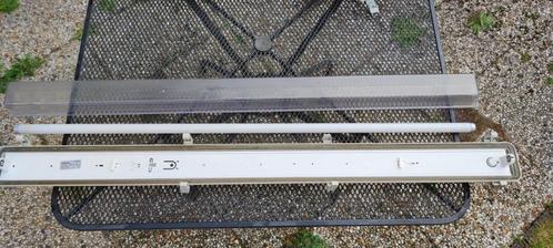 7 TL buitenarmaturen met transparante afdekkap, Huis en Inrichting, Lampen | Overige, Gebruikt, Ophalen