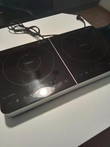 Silvercrest Dubbele Inductie Kookplaat - Nieuwstaat! 30 euro beschikbaar voor biedingen