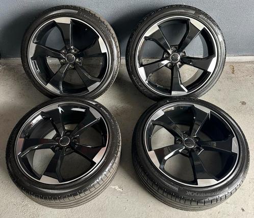 5x112 19 inch Audi Q2 Zwart Rotor Banden en Velgen, Auto-onderdelen, Banden en Velgen, Banden en Velgen, Zomerbanden, 19 inch