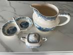 Antiek Servies Boerenhoeve Blauw CSM, Antiek en Kunst, Antiek | Keramiek en Aardewerk, Ophalen of Verzenden