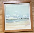 Ameland van uit het wad (gesigneerd), Ophalen of Verzenden