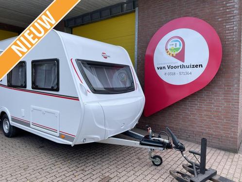 Bürstner Premio Life 490 TK, Caravans en Kamperen, Caravans, Bedrijf, Standaardzit, Bürstner, Dwarsbed, Dwars-stapelbed, Overige