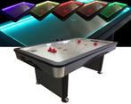 Airhockey TopTable Fast Flash Steel & Multi LED, Sport en Fitness, Biljarten en Poolen, Nieuw, Overige typen, Ophalen of Verzenden