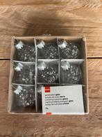 Set met 9 kerstballen met glitters van Hema, Diversen, Ophalen of Verzenden, Zo goed als nieuw