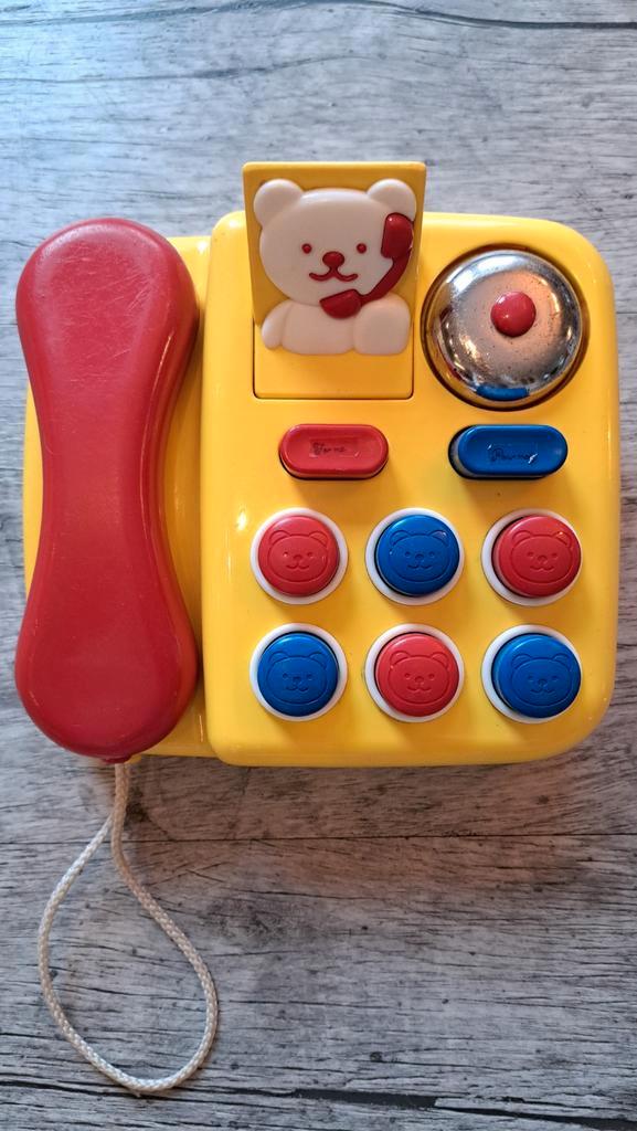 Vintage speelgoed telefoon van het merk Ambi Toys, Kinderen en Baby's, Speelgoed | Babyspeelgoed, Zo goed als nieuw, Overige typen