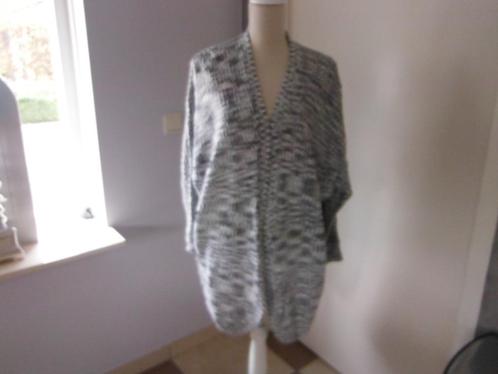 zgan zwart/wit gemeleerd vest, Trend One, mt S, Kleding | Dames, Truien en Vesten, Zo goed als nieuw, Maat 36 (S), Zwart, Verzenden
