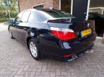 BMW 5-serie 525i Executive Automaat / Leder / Navi, Auto's, BMW, Automaat, Achterwielaandrijving, Gebruikt, Beige
