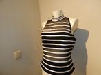Joseph Ribkoff mooie top gestreept zwart wit voile deel 42, Kleding | Dames, Verzenden, Zwart, Maat 42/44 (L), Joseph Ribkoff
