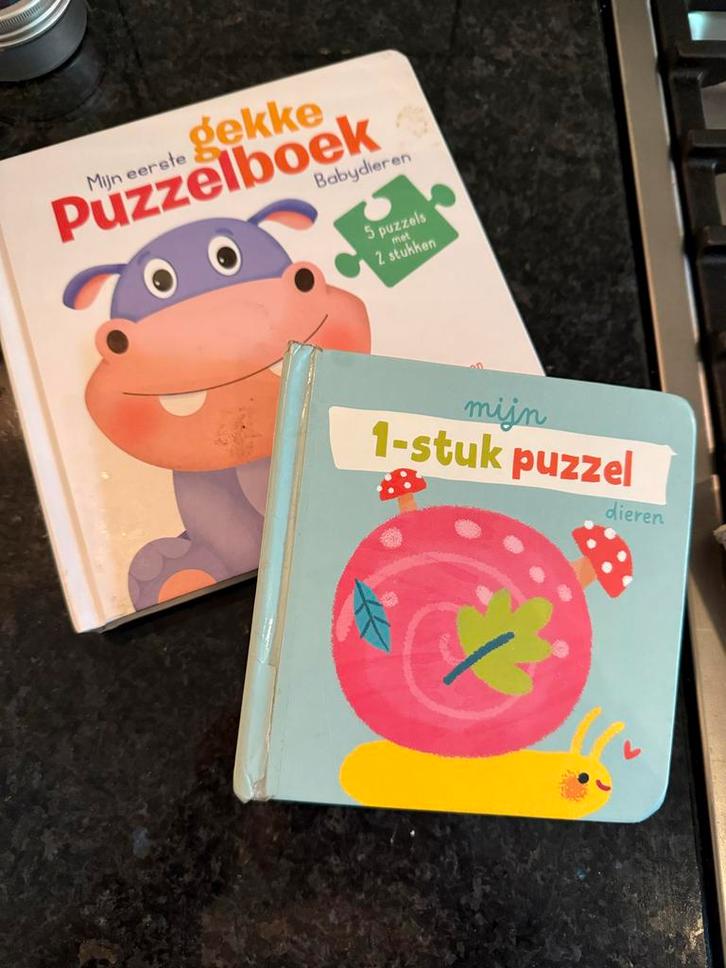 Mijn eerste gekke puzzelboek babydieren & 1 stuk puzzelboek, Boeken, Kinderboeken | Baby's en Peuters, Gelezen, 2 tot 3 jaar, Uitklap-, Voel- of Ontdekboek